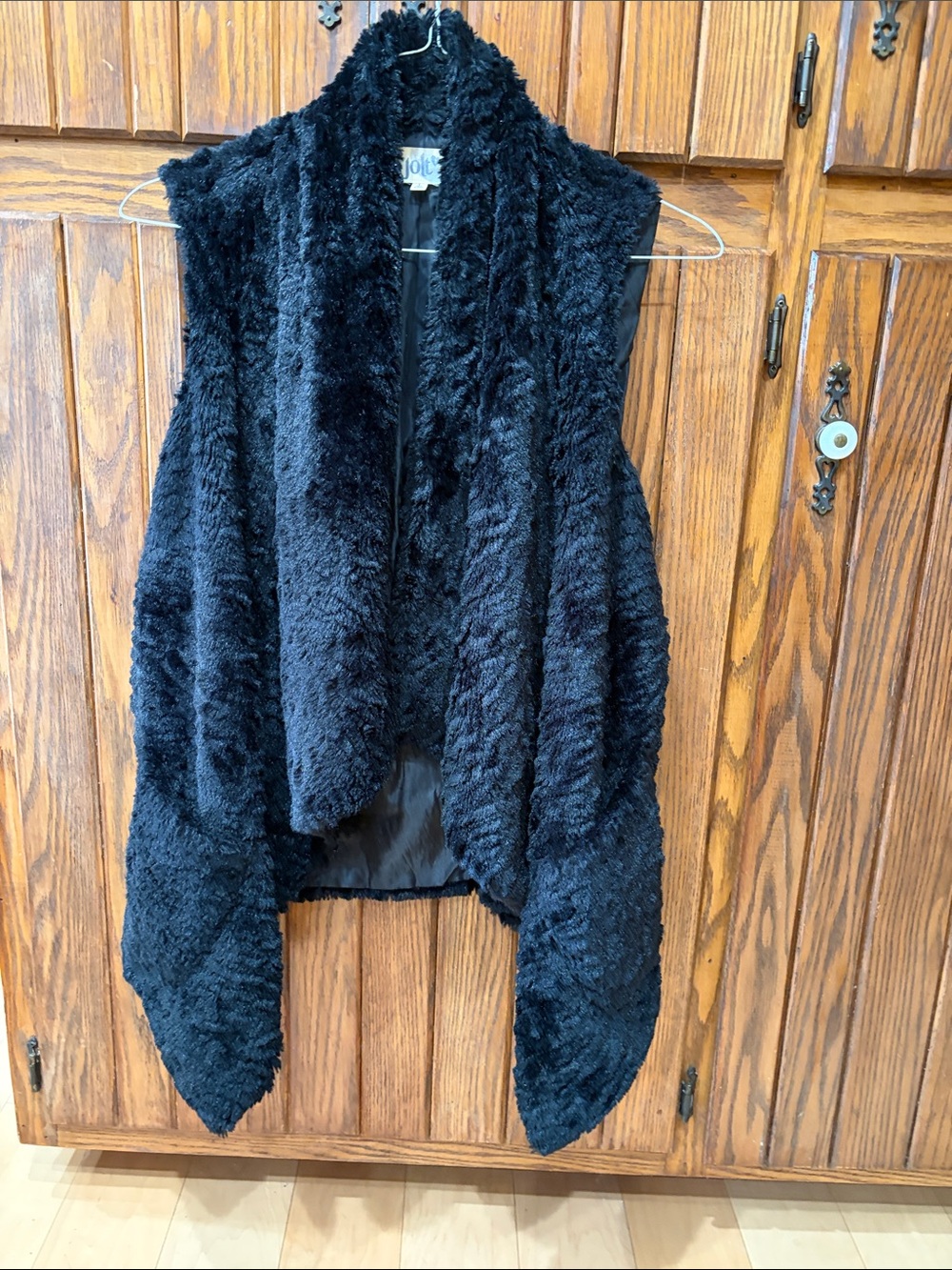 Jolt Black Faux Fur Lined Jacket
Size L